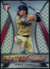 2025 Topps Pristine Plated and Polished Corbin Carroll #PP-37 card