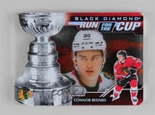 2024-25 Upper Deck Black Diamond Run for the Cup Connor Bedard #RUN-CB
