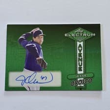 2024 Leaf Electrum Baseball Electrum Avenue Jesse Orosco #EA-JO1 card