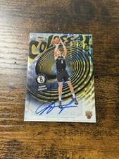 2025-26 Finest Colossal Shots Autographs Egor Dëmin #CS-ED card