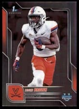 2025 Bowman University Chrome Base Set Xavier Brown #79 card