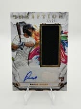 2025 Topps Inception Inception Autograph Game Relics Edgar Quero #IAGR-EQ card