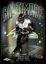 2025 Topps Chrome All Chrome Team Derrick Henry #ACT-4 card