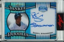 2025 Leaf Bronx Legacy Yankee Doodles Darryl Strawberry #YD-DS1