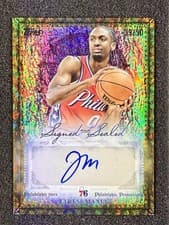 2025-26 Topps Signed and Sealed Tyrese Maxey #BSI-TM card