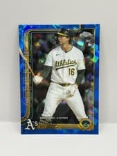 2025 Topps Chrome Update Sapphire Base Set Nick Kurtz #USC180 card