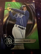 Wander Franco 2022 Bowman Platinum card