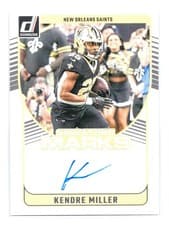 2024 Donruss Signature Marks Kendre Miller #SMA-KMI card