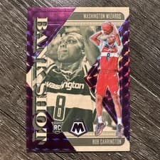 Bub Carrington 2024-25 Panini Mosaic Bank Shot card