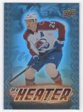 2024-25 Upper Deck On a Heater Nathan MacKinnon #OH-5 card