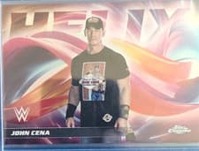 2026 Topps Chrome WWE Helix John Cena #HLX-3 card