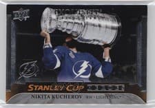 Nikita Kucherov 2025 Upper Deck Black Diamond Exquisite Collection Stanley Cup Heroes card