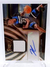 Jarrett Culver 2019 Panini Select Rookie Jersey Autographs card