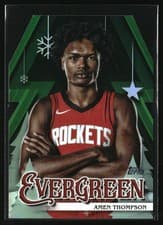 2025-26 Topps Holiday Evergreen Amen Thompson #EV-AT card