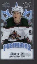 Josh Doan 2024-25 Upper Deck Ice Ice Premieres Minis card