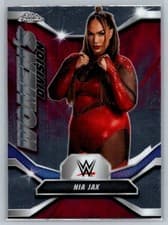 2026 Topps Chrome WWE Women's Division Nia Jax #WDV-37 card