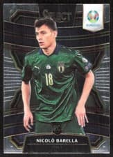 Nicolo Barella 2020 Panini Select UEFA Euro card
