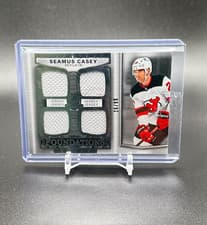 2024-25 Upper Deck The Cup Foundations Quad Jersey Seamus Casey #F-SC card