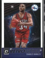 Charles Barkley 2018 Panini Donruss Optic Retro Series card