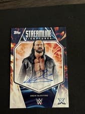 2025 Topps Exalted WWE Wrestling Streamline Signatures Drew McIntyre #STS-DMI