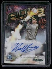 2025 Bowman Chrome Adios Autographs Nick Kurtz #AAV-NK card
