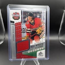2025-26 SP Game Used 2025 Winter Classic Fabrics Frank Nazar #WCF-15 card