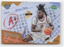 Jonas Aidoo 2024-25 Bowman's Best University Making the Grade card