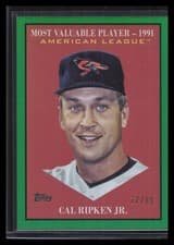 2025 Topps Update Most Valuable Cal Ripken Jr. #MV-27 card