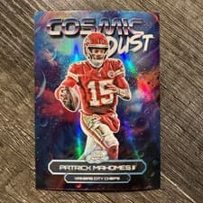 2025 Topps Cosmic Chrome Cosmic Dust Patrick Mahomes II #CD-11 card