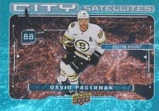 2024-25 Upper Deck City Satellites David Pastrnak #CS-15 card