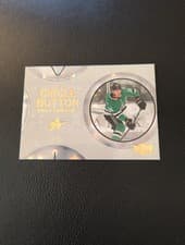 2025-26 SkyBox Metal Universe Circle Button Wyatt Johnston #CB-16 card