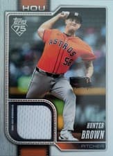 2026 Topps Real One Relics Hunter Brown #264 card