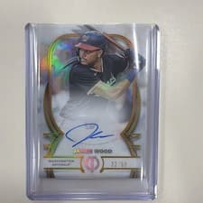 2025 Topps Tribute Autographs James Wood #TA-JWO card