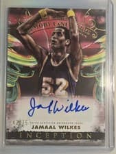 Jamaal Wilkes 2024-25 Topps Inception Memory Lane Marks card