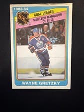 Wayne Gretzky 1984 O-Pee-Chee card