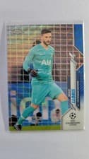 Hugo Lloris 2019 Topps Chrome UEFA Champions League Sapphire card