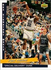 Karl Malone 1993-94 Upper Deck Base Set card