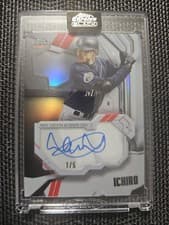 2026 Topps Chrome Black Ivory Autographs Ichiro #IVA-I card
