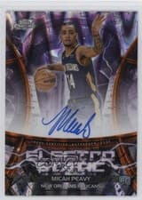 2025-26 Topps Cosmic Chrome Electro Static Signatures Micah Peavy #ESS-MP card
