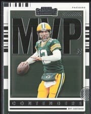Aaron Rodgers 2021 Panini MVP Contenders card