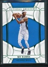 Mo Bamba 2021 Panini National Treasures card