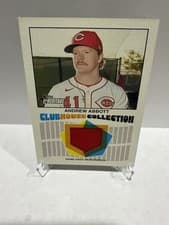 2026 Topps Heritage Clubhouse Collection Relics Andrew Abbott #CCR-AA card