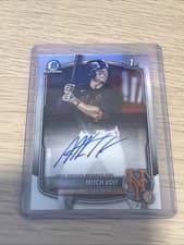 2025 Bowman Draft Chrome Prospect Autographs Mitch Voit #CPA-MV card