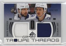 2025-26 SP Game Used Troupe Threads Nikita Kucherov/Jake Guentzel #TT-KG card