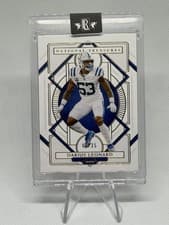 Darius Leonard 2020 Panini National Treasures card