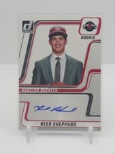 Reed Sheppard 2024-25 Donruss Next Day Autographs card