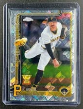 2025 Topps Chrome Update Cup Card Variation Paul Skenes #98 card