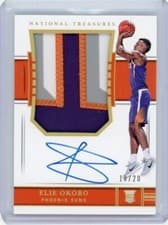 Elie Okobo 2018 Panini National Treasures card