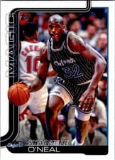 Shaquille O'Neal 2025 Topps card