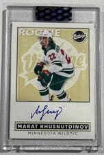 Marat Khusnutdinov 2024-25 Upper Deck Clear Cut Vintage Autos card